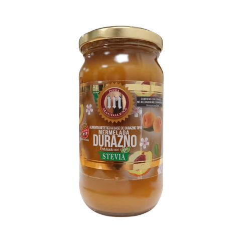 DOÑA MAGDALENA - MERMELADA DE DURAZNO CON STEVIA (4U X 360G) - comprar online