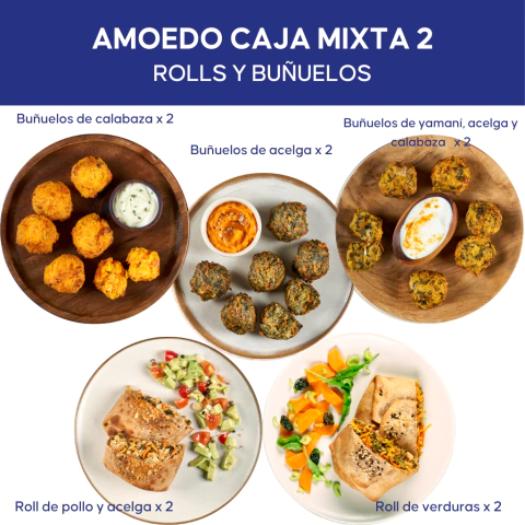 AMOEDO - MIXTA 2 (BUÑUELOS Y ROLLS)