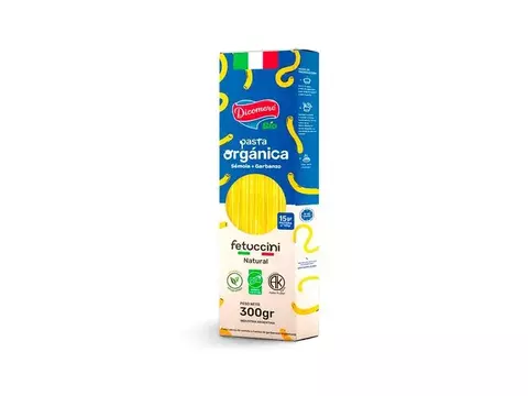 DICOMERE - PASTA FETUCCINI ORGANICA (2u x 300g) - comprar online