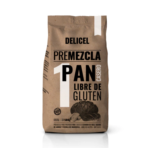 DELICEL - PREMEZCLA PAN (3u x 500g)