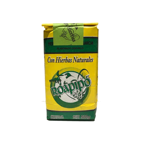 ROAPIPO - YERBA C/HIERBAS ORGANICA 500gr
