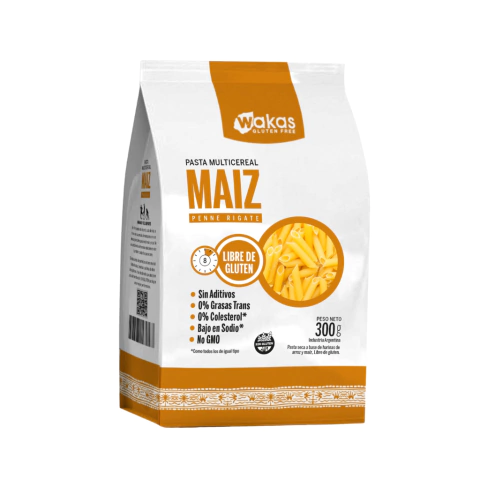 WAKAS - FUSILLI MULTICEREAL CON MAIZ