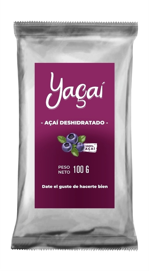 YACAI - ACAI DESHIDRATADO PURO (100G)