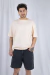 REMERA OVERSIZE CREMA FRESH MBE - comprar online
