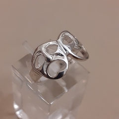 Anillo Mascaras Teatro Griego en Plata 925 - Montecassiano Joyas
