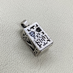 Dije Gau Caja de Oración Tibetano en Plata 925 relicario - comprar online