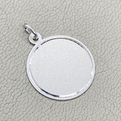 Medalla para Iniciales 2,2 cm en Plata 925
