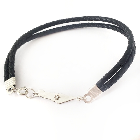 Pulseira Masculina Israel - 70% do lucro será destinado a Israel