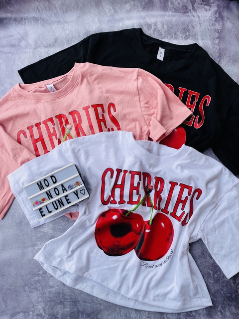Remera cherries over - comprar online