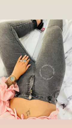 Jeans gris nevado - comprar online