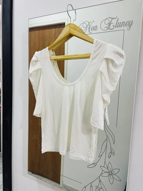 Remera mangas princesa