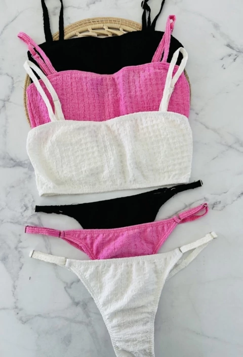 Bikini bambula bando x 6