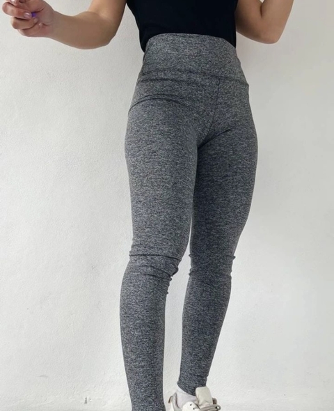Calza gris frizada