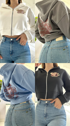 Campera con alto relieve