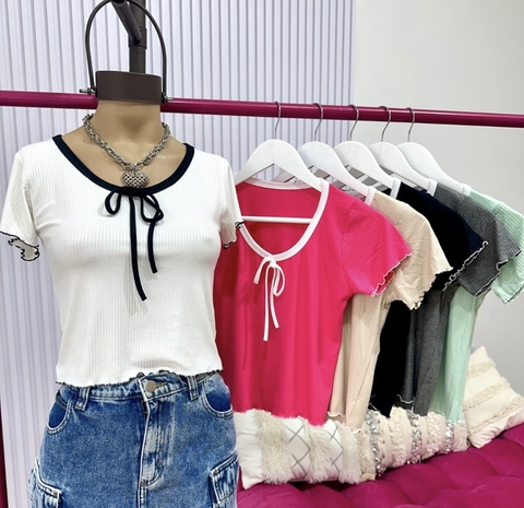 Remera moñito