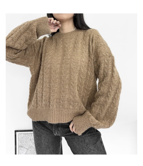 Sweter gema frizado