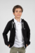 CAMPERA RUSTICA C/ CIERRE DE METAL NEGRA- 960N - comprar online