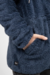 CAMPERA SHERPA ENVIVADA AZUL- 837N - tienda online
