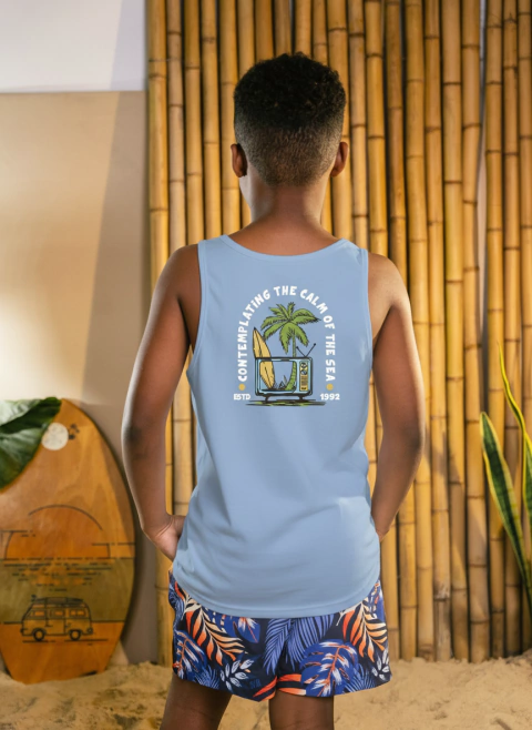 521N // MUSCULOSA ESTAMPA ESPALDA - AIRE DE OZONO - comprar online