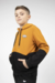 CAMPERA PARTIDA COMBINADA MOSTAZA/NEGRO- 833N en internet