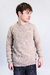 SWEATER CUELLO REDONDO SURCADO- 1058N