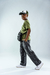 JEAN RELAXED BAGGY CON RECORTES NEGRO- 741N - comprar online