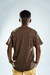 REMERA M/C OVERSIZE BREAK EVERYTHING MARRON- 536N en internet