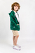 Imagen de CAMPERA RUSTICA CUELLO ALTO ESTAMPA ESPALDA VERDE- 934N