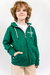 CAMPERA RUSTICA CUELLO ALTO ESTAMPA ESPALDA VERDE- 934N - Waiting Boys