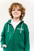 CAMPERA RUSTICA CUELLO ALTO ESTAMPA ESPALDA VERDE- 934N