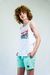 SHORT DE BAÑO LISO CON SUSPENSOR- 701N - tienda online