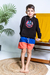 SHORT DE BAÑO COMBINADO CON SUSPENSOR- 702N