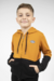 CAMPERA PARTIDA COMBINADA MOSTAZA/NEGRO- 833N - comprar online