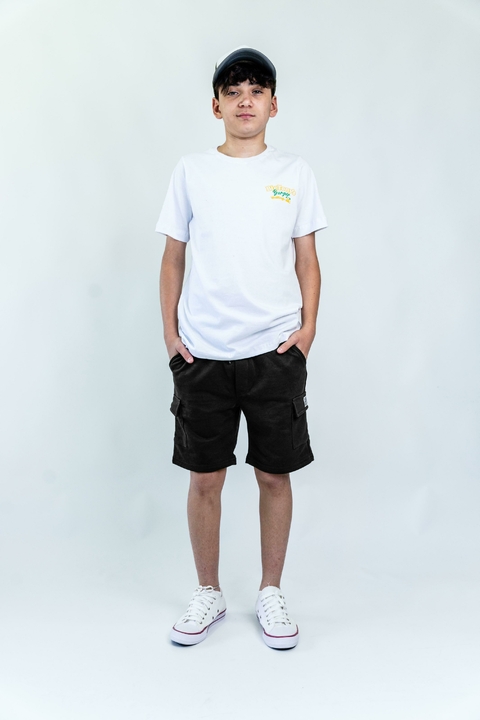 BERMUDA RUSTICA C/ BOLSILLO CARGO- 718N - comprar online
