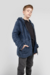 CAMPERA SHERPA ENVIVADA AZUL- 837N en internet