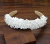 Tiara com Pedrarias e Flores - Boho Bride