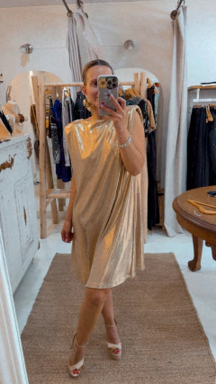 Maxi vestidos platinados - comprar online