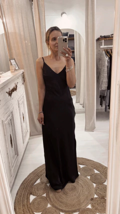Vestido lencero black