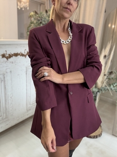 Blazer Borgoña en internet