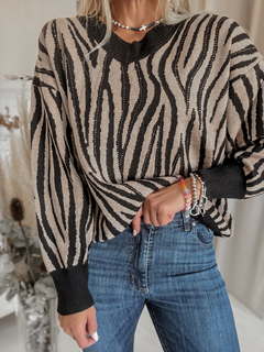 Sweater cebra en internet