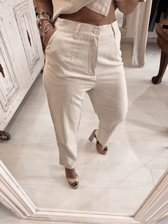 Pantalón lino