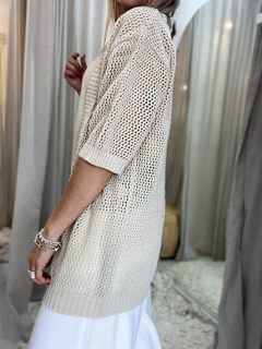 Cardigan calado - comprar online