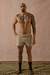 Bohemian Khaki Microshorts