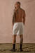 Bermuda de Linho Veredas Off White na internet
