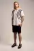 Camisa de Linho com Entremeios Preto - comprar online
