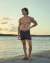 Davi Navy Blue Microshort on internet