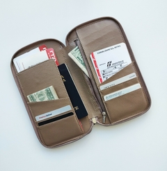 Porta Documentos Seúl Grande Beige - comprar online