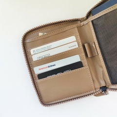 Porta Documentos Seúl Chico Beige - Bella Travel