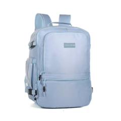 Mochila viajera Austin Celeste - comprar online