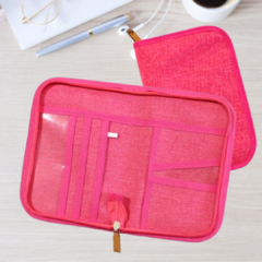 Portadocumentos Bari Fucsia - comprar online